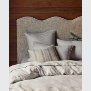 Ravello Pillowcase Pair - Silver | Standard, King or Euro Size gallery detail image