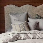 Ravello Pillowcase Pair - Silver | Standard, King or Euro Size gallery detail image