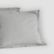 Linen Pillow Cases Stone Standard Pair gallery detail image