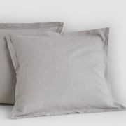 Belgian Linen Tailored Pillow Cases (with flange) gallery detail image