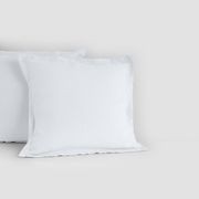 Linen Pillow Cases Stone Standard Pair gallery detail image