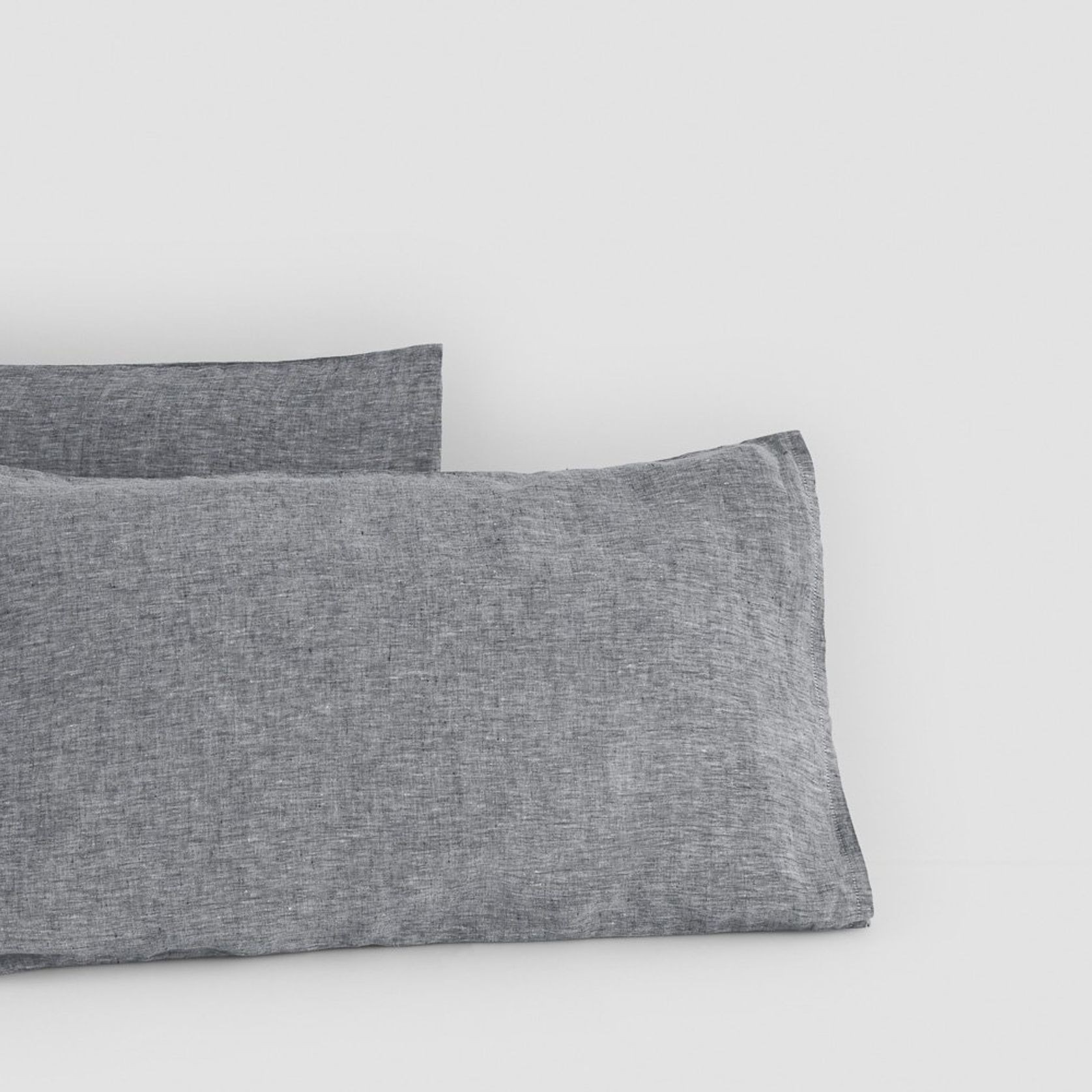 Belgian Linen Tailored Pillow Cases (with flange) gallery detail image