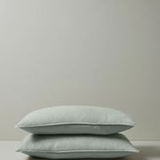 Ravello Pillowcase Pair - Sage | Standard, King, or Euro Size gallery detail image