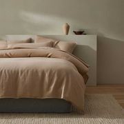 Ravello Pillowcase Pair - Shell | Standard, King or Euro Size gallery detail image