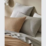 Ravello Pillowcase Pair - Silver | Standard, King or Euro Size gallery detail image