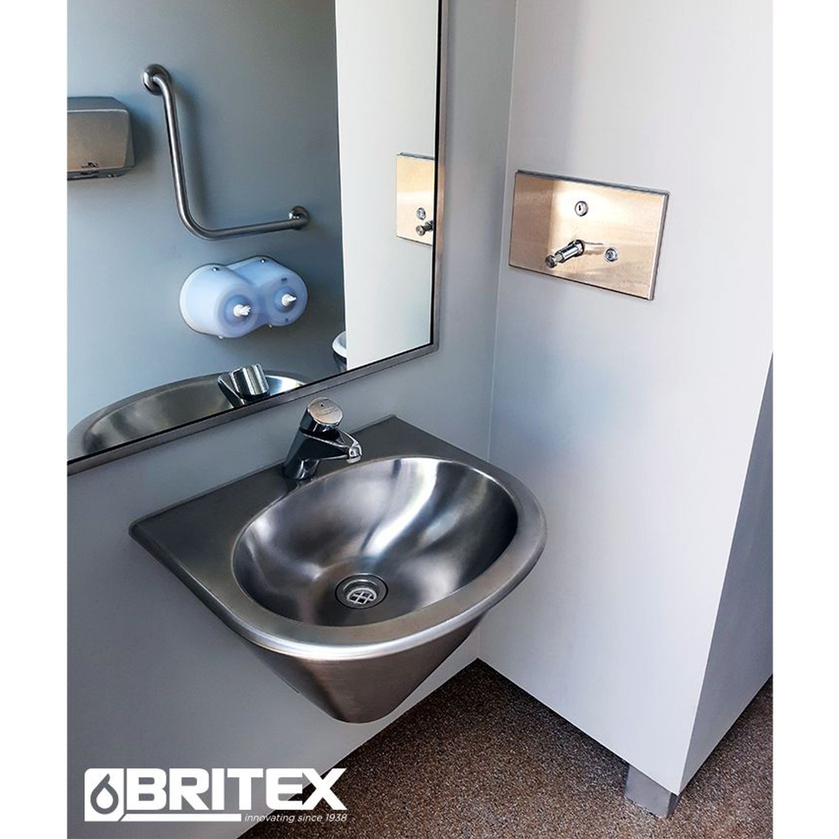 Britex Grandeur Wash Hand Basin HBGU gallery detail image