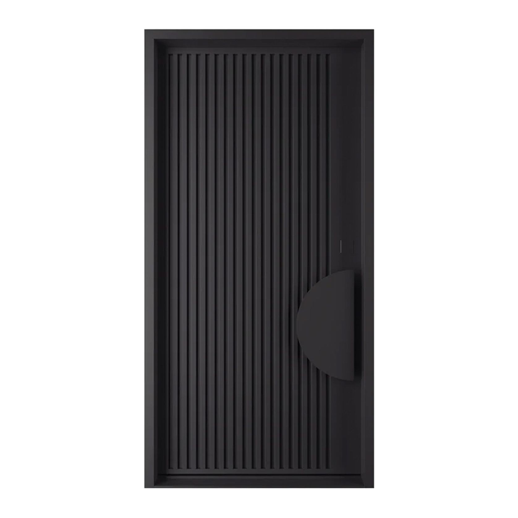Iron Pivot Entry Doors - Galvanised gallery detail image