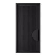 Iron Pivot Entry Doors - Galvanised gallery detail image