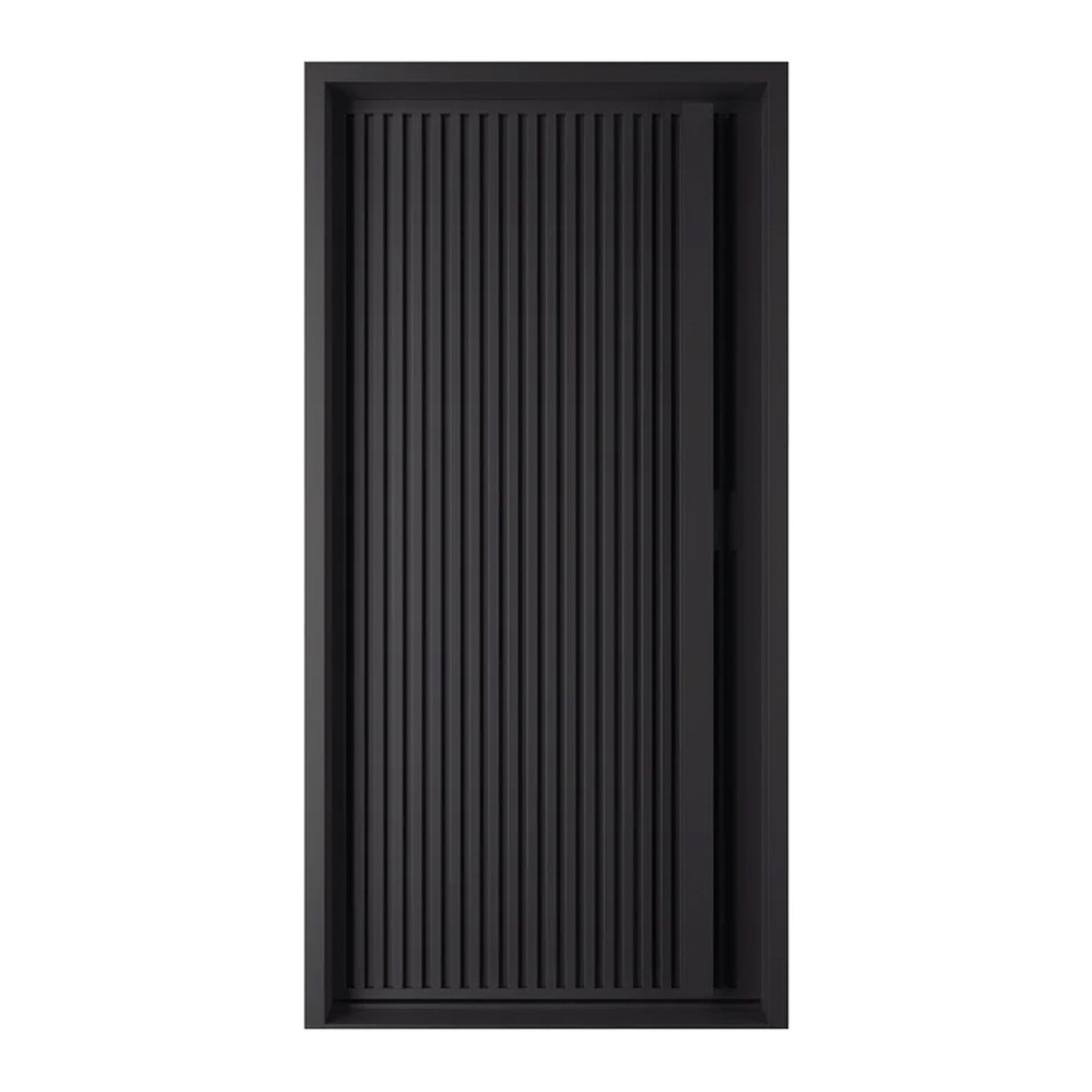 Iron Batten Pivot Entry Doors - Galvanised gallery detail image