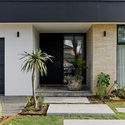 Iron Pivot Entry Doors - Galvanised FWA50 gallery detail image