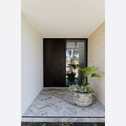 Iron Pivot Entry Doors - Galvanised FWA50 gallery detail image