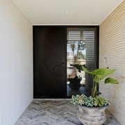 Iron Pivot Entry Doors - Galvanised FWA50 gallery detail image