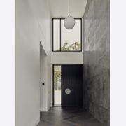 Iron Batten Pivot Entry Doors - Galvanised FWA50 gallery detail image