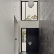 Iron Batten Pivot Entry Doors - Galvanised FWA50 gallery detail image