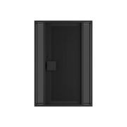 Iron Batten Pivot Entry Doors - Galvanised gallery detail image