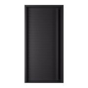 Iron Batten Pivot Entry Doors - Galvanised gallery detail image