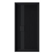 Iron Batten Pivot Entry Doors - Galvanised gallery detail image