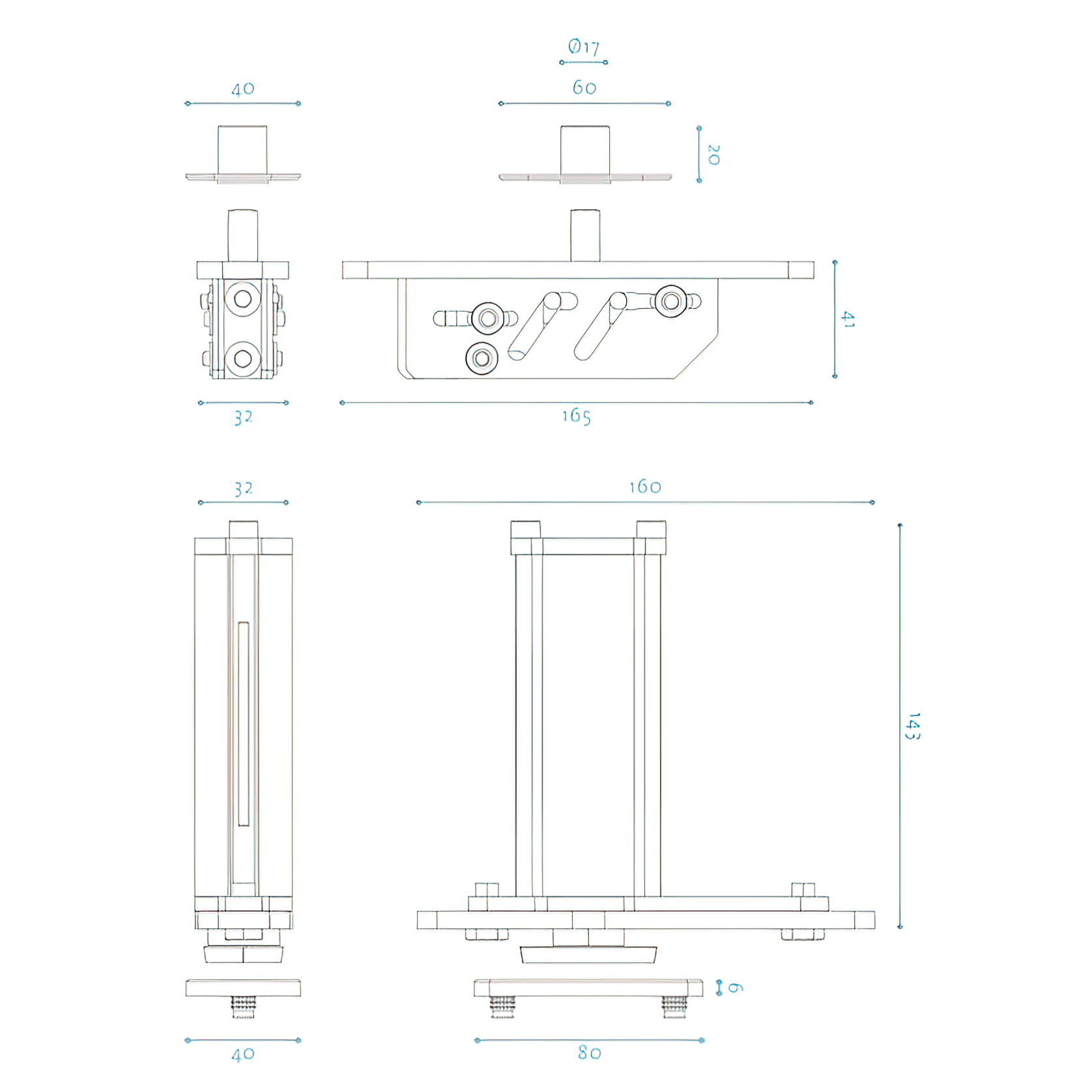 FritsJurgens System 3 Fully Sprung Concealed Pivot gallery detail image