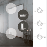 FritsJurgens System 3 Fully Sprung Concealed Pivot gallery detail image
