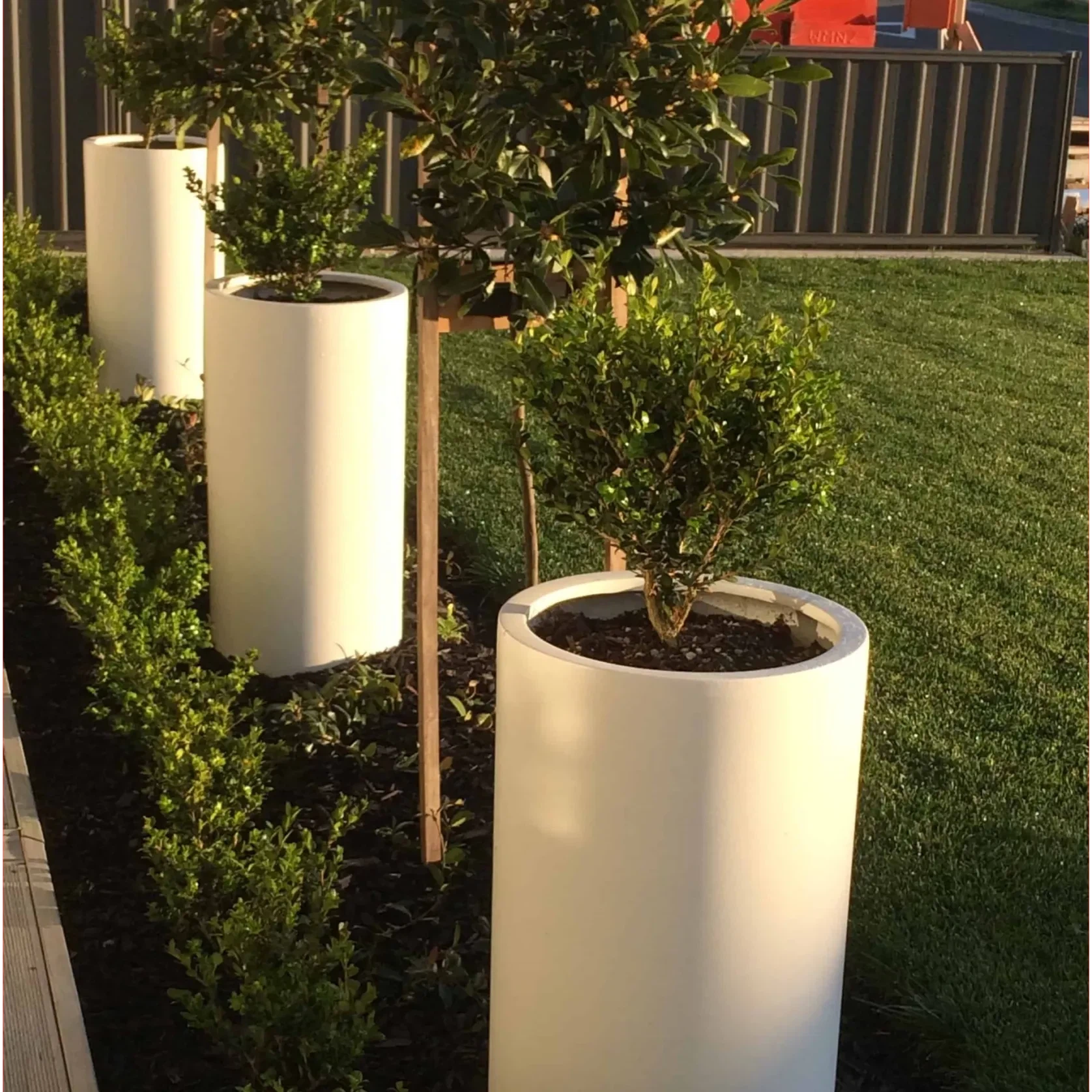 Bianca Cigar Cylinder Pot gallery detail image