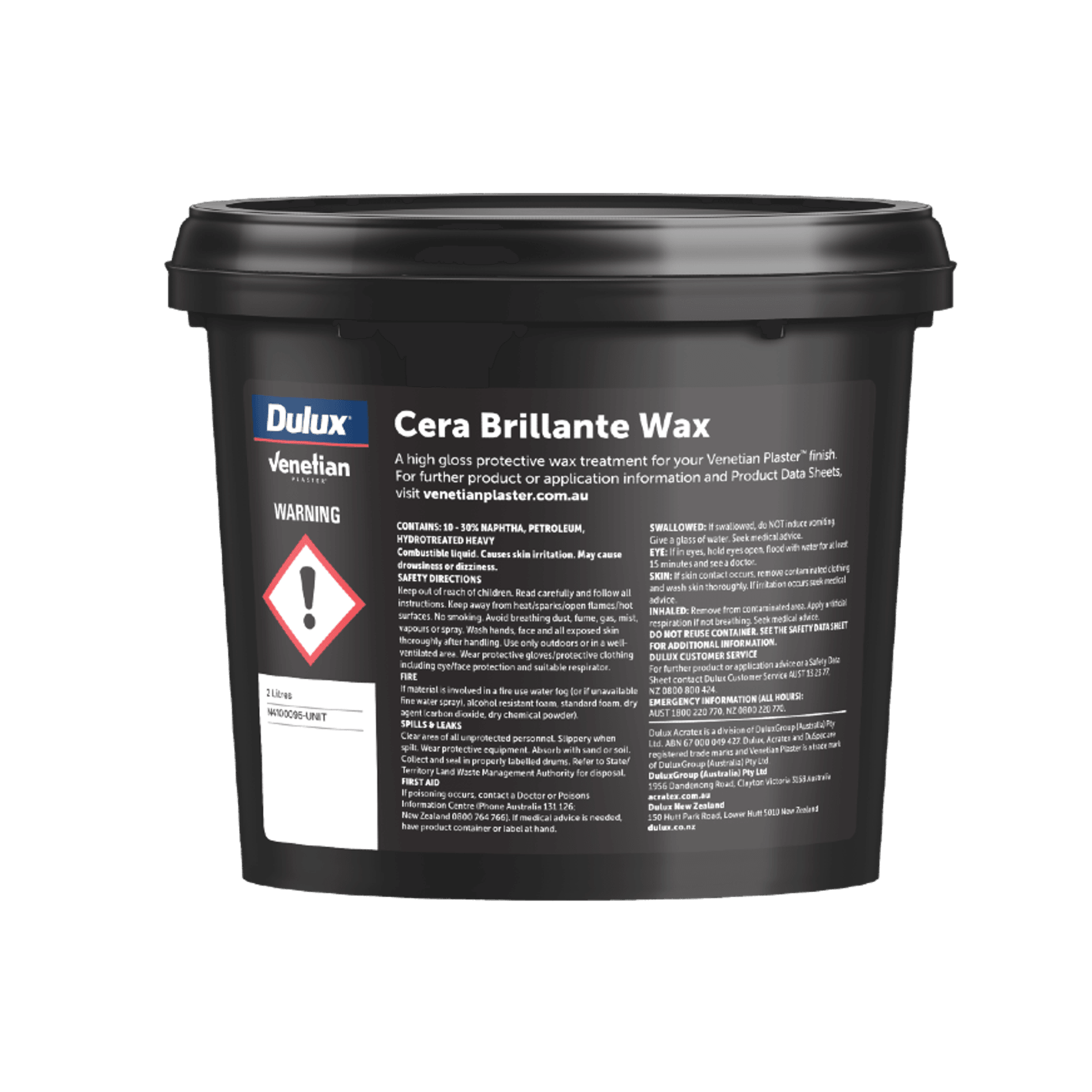 Venetian Plaster - Cera Brilliante Wax gallery detail image