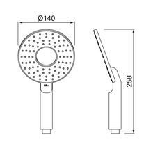 Halo Single Spray Handpiece White gallery detail image