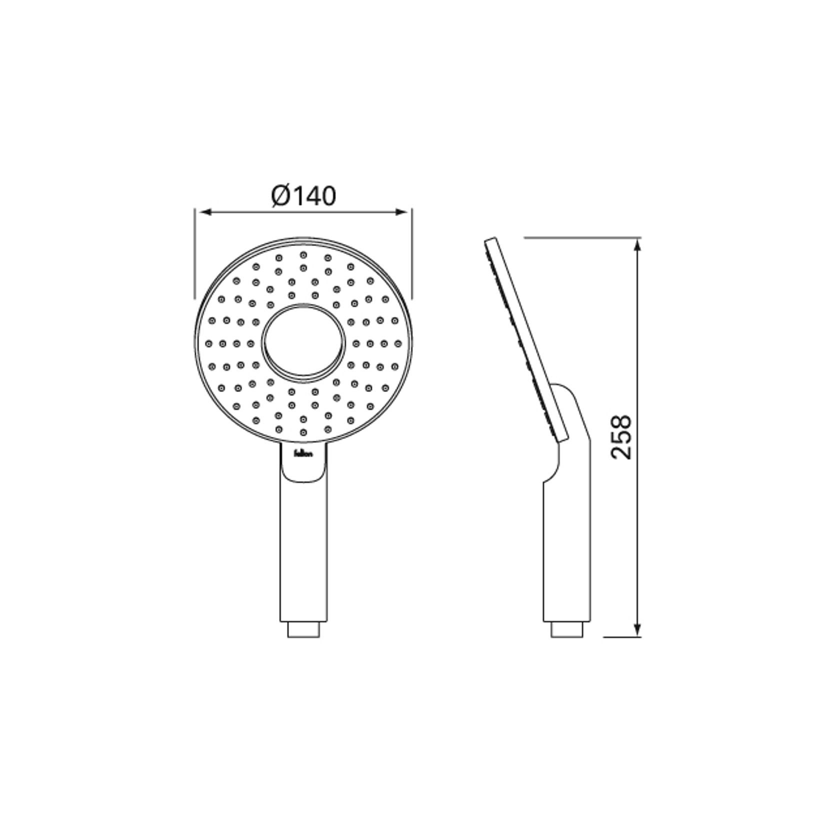 Halo Single Spray Handpiece White gallery detail image