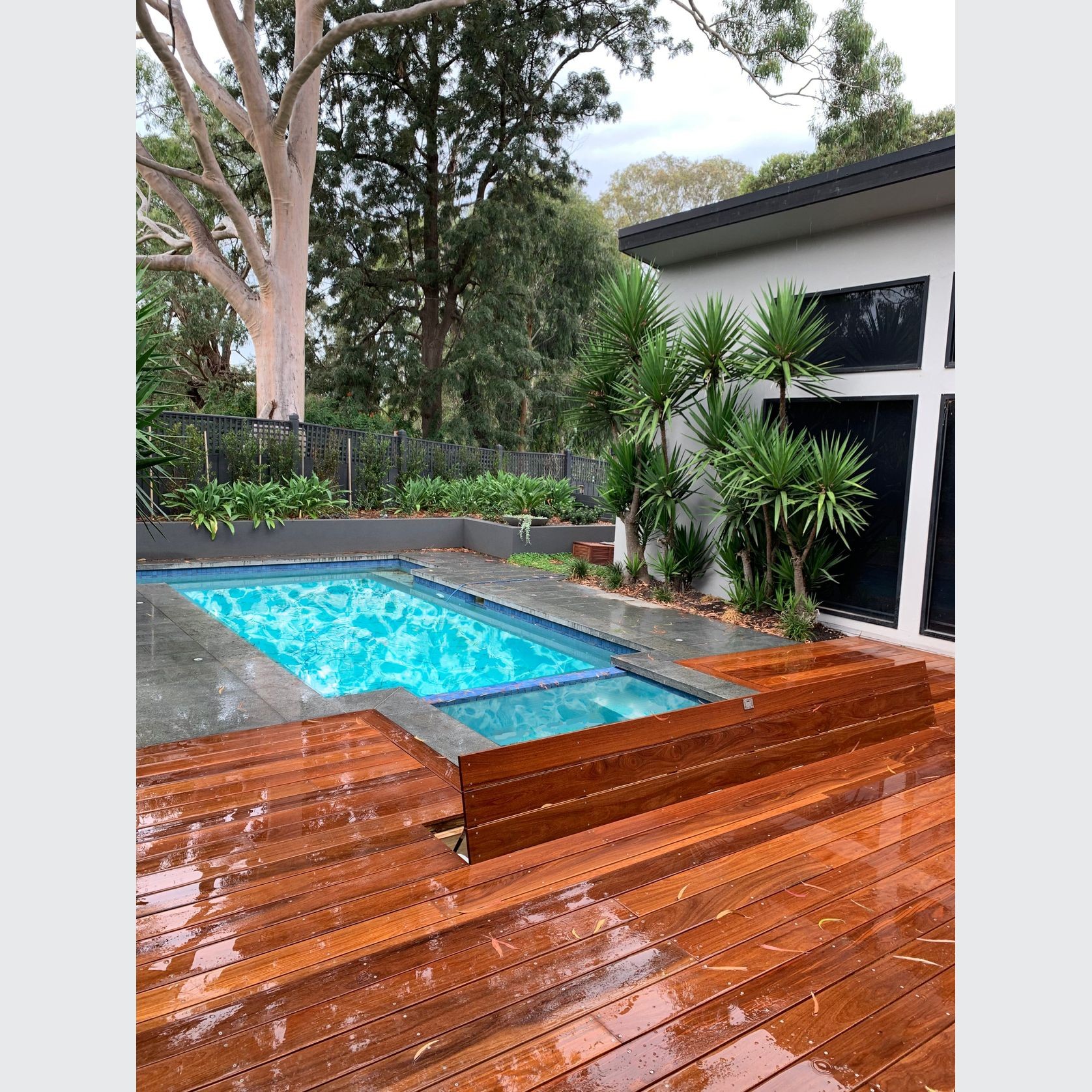 Under Deck UnderCover® Concealed Pool Cover - Powered gallery detail image