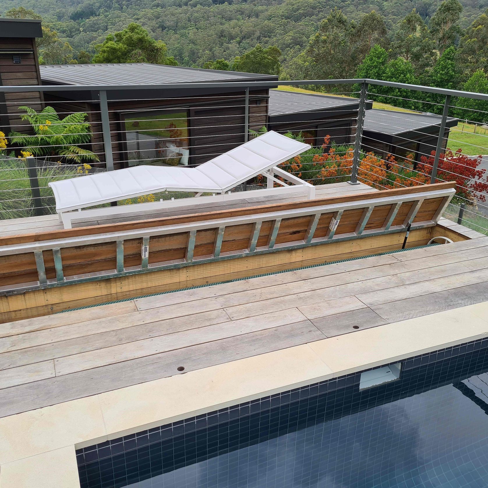 Under Deck UnderCover® Concealed Pool Cover - Powered gallery detail image
