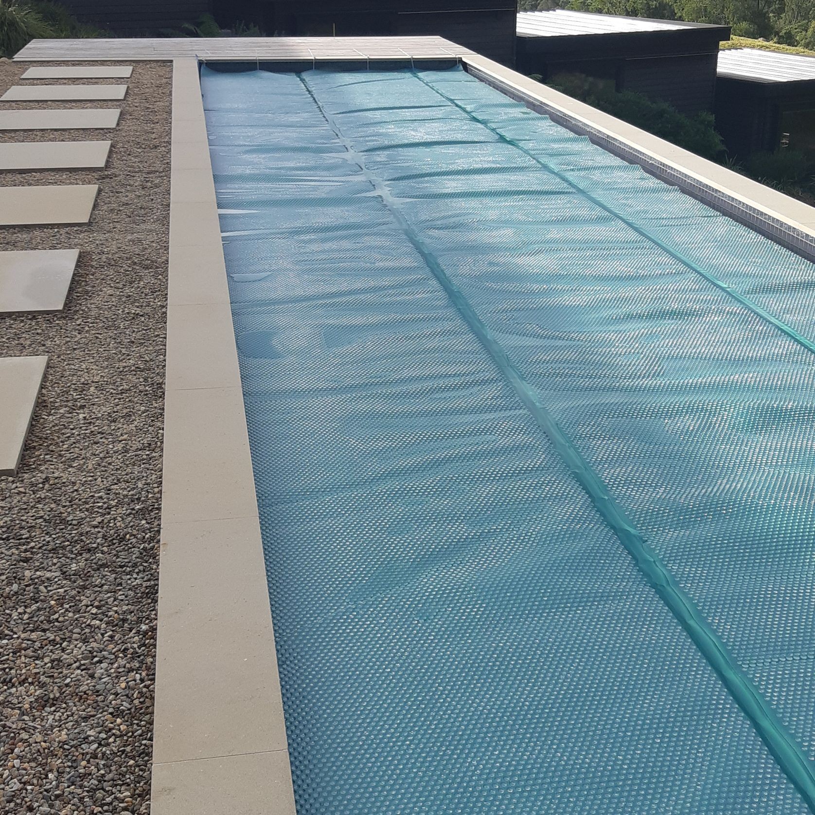 Under Deck UnderCover® Concealed Pool Cover - Powered gallery detail image