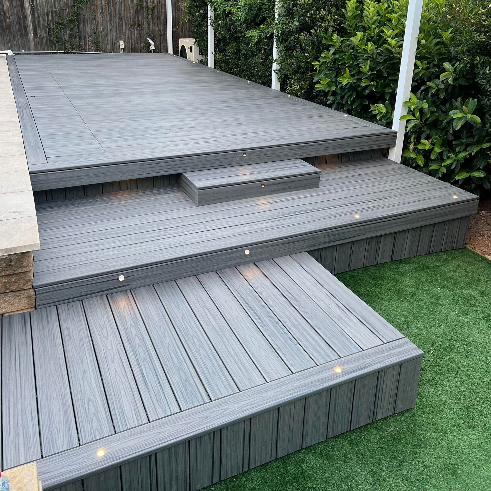 Under Deck UnderCover® Concealed Pool Cover - Powered gallery detail image