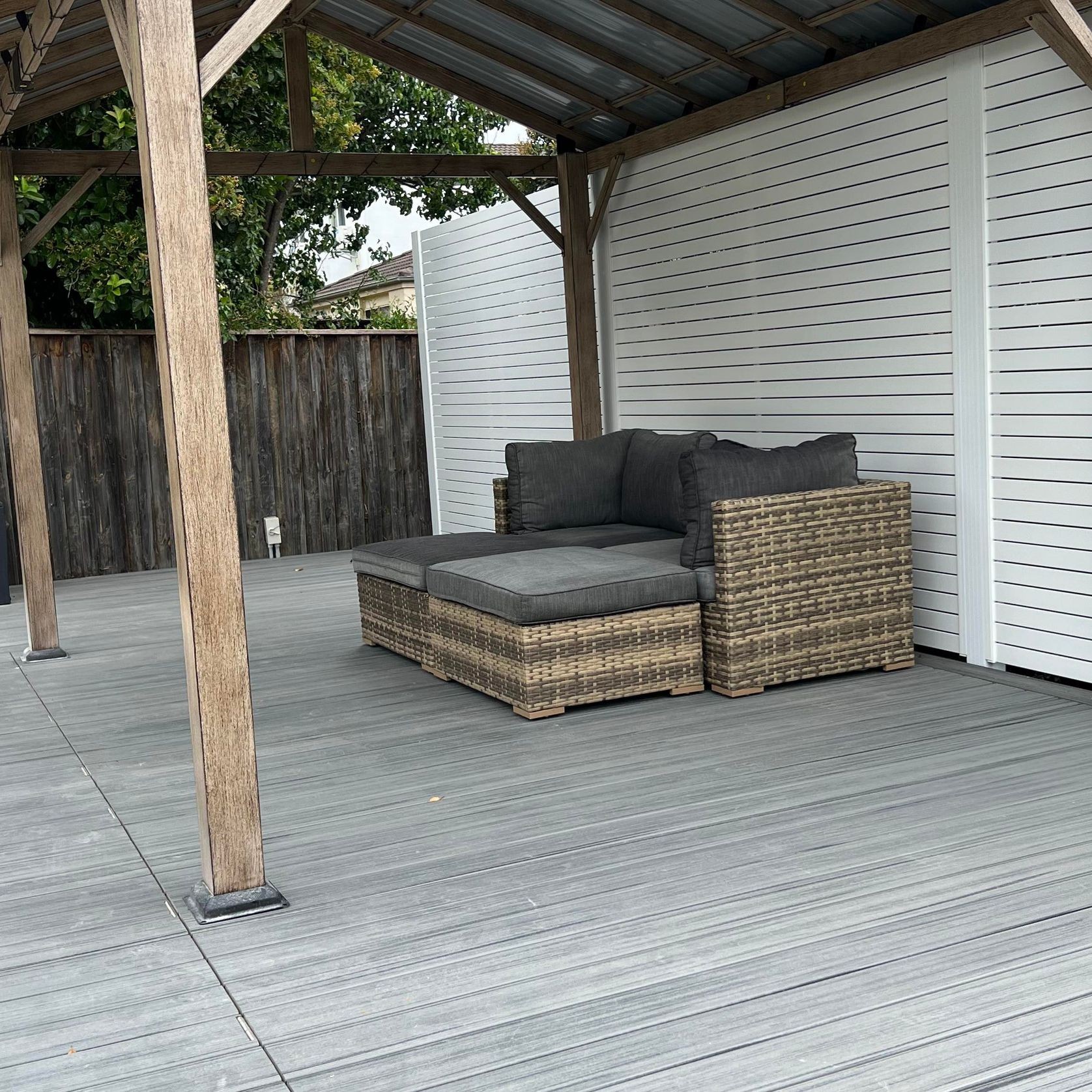 Under Deck UnderCover® Concealed Pool Cover - Powered gallery detail image