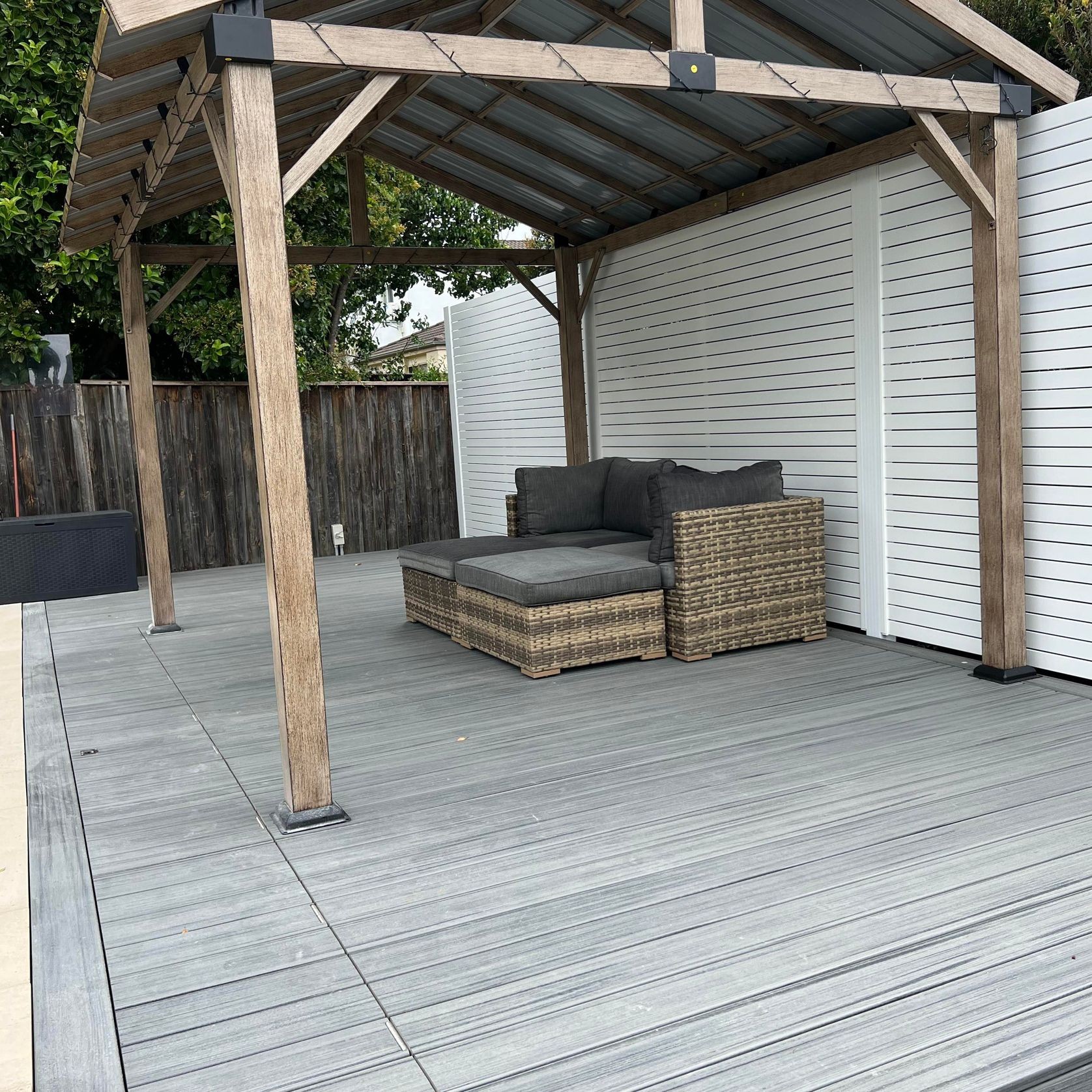 Under Deck UnderCover® Concealed Pool Cover - Manual gallery detail image