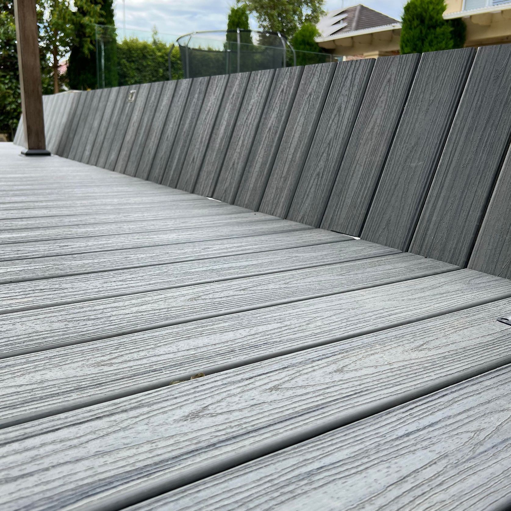 Under Deck UnderCover® Concealed Pool Cover - Powered gallery detail image
