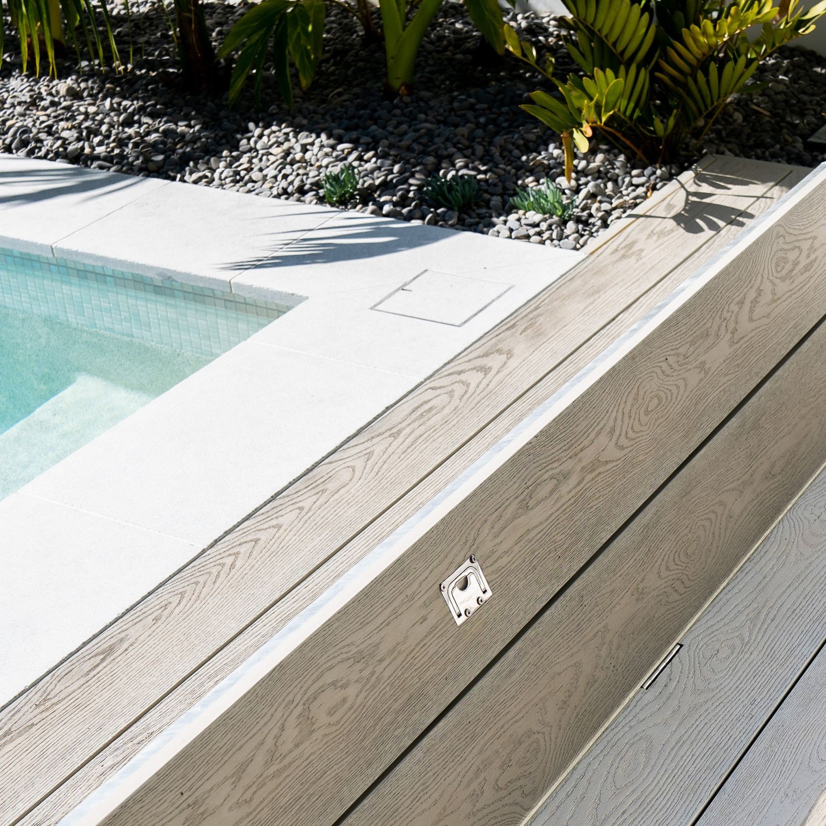 Under Deck UnderCover® Concealed Pool Cover - Powered gallery detail image