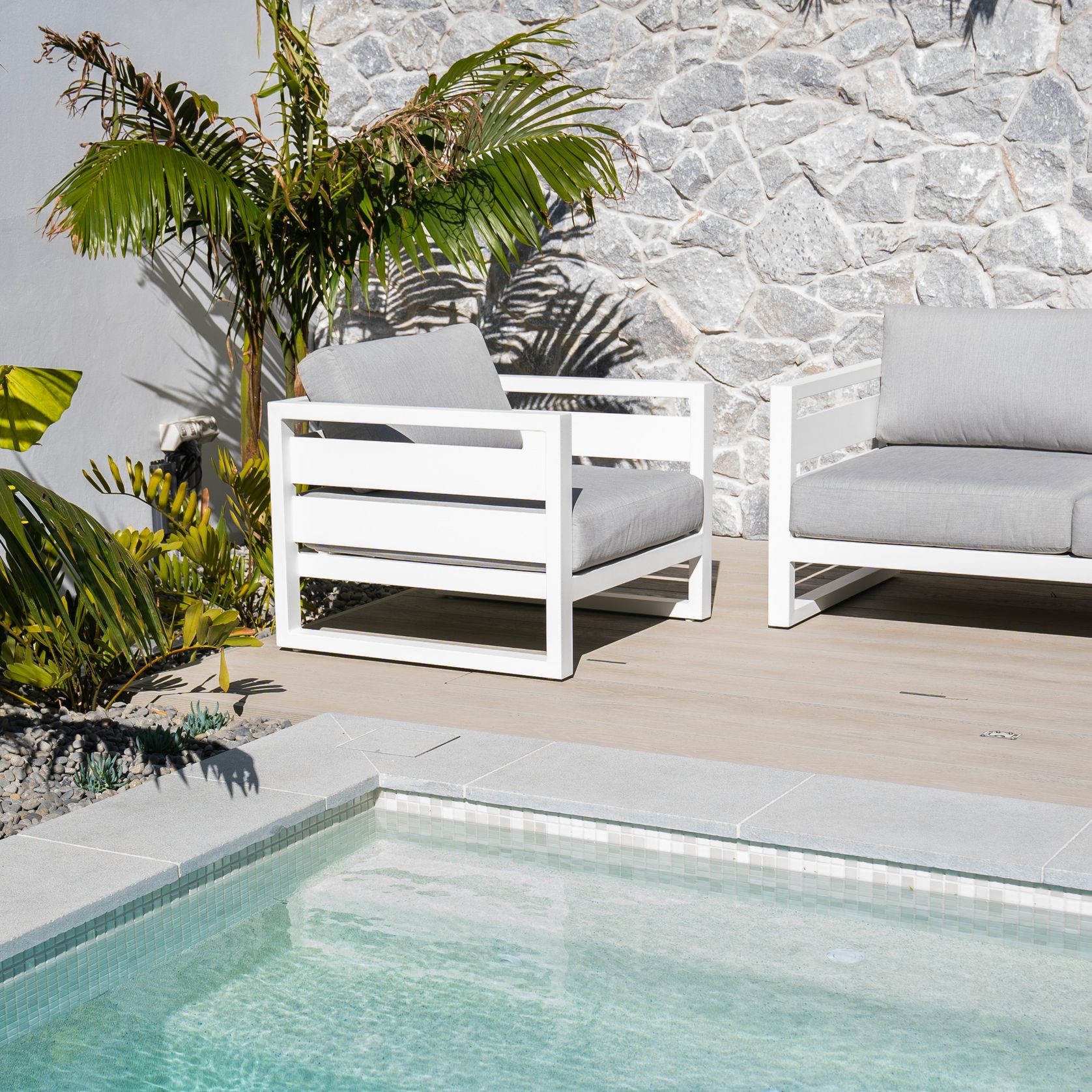 Under Deck UnderCover® Concealed Pool Cover - Powered gallery detail image