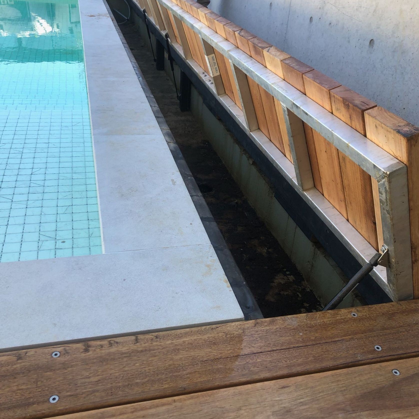 Under Deck UnderCover® Concealed Pool Cover - Manual gallery detail image