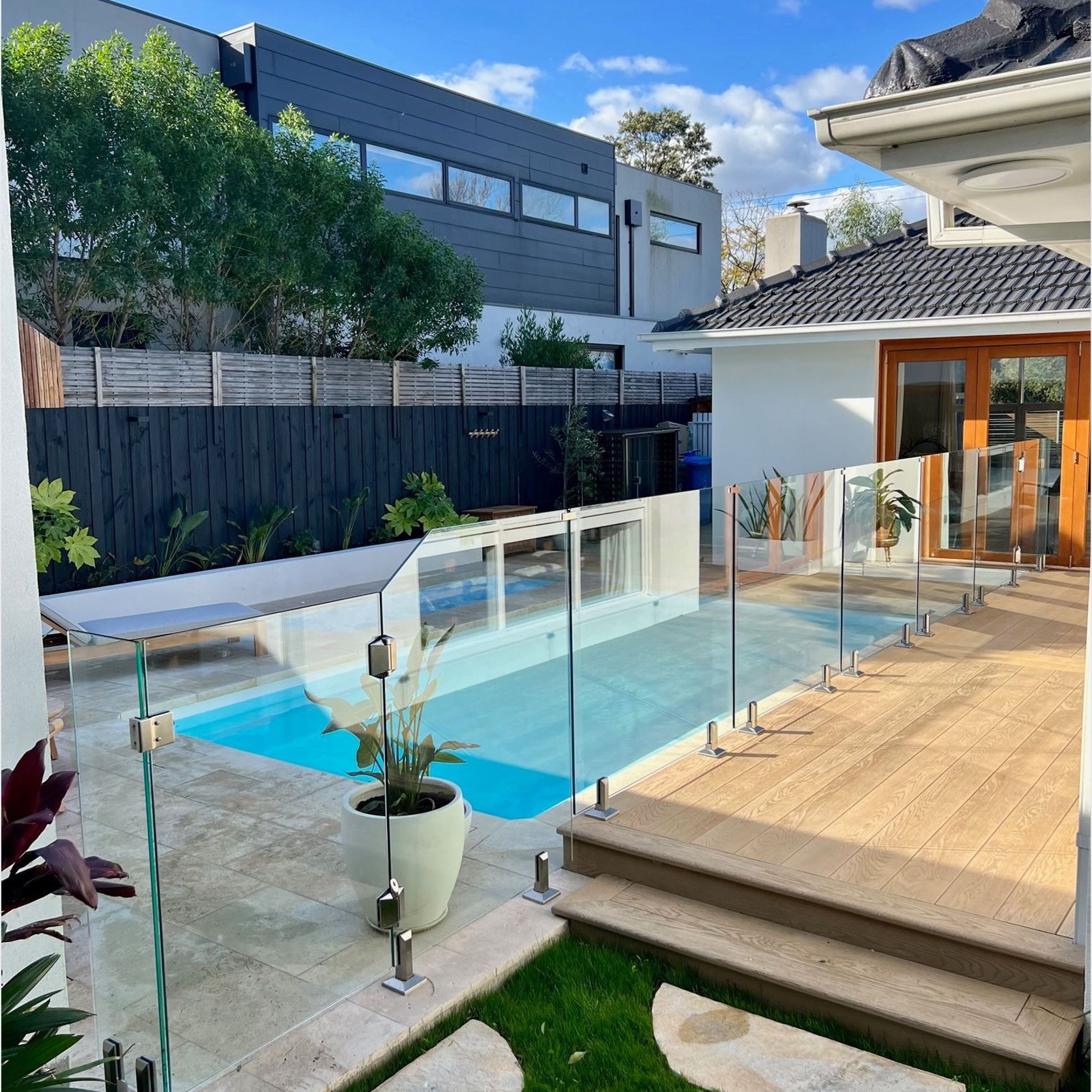 Under Deck UnderCover® Concealed Pool Cover - Manual gallery detail image