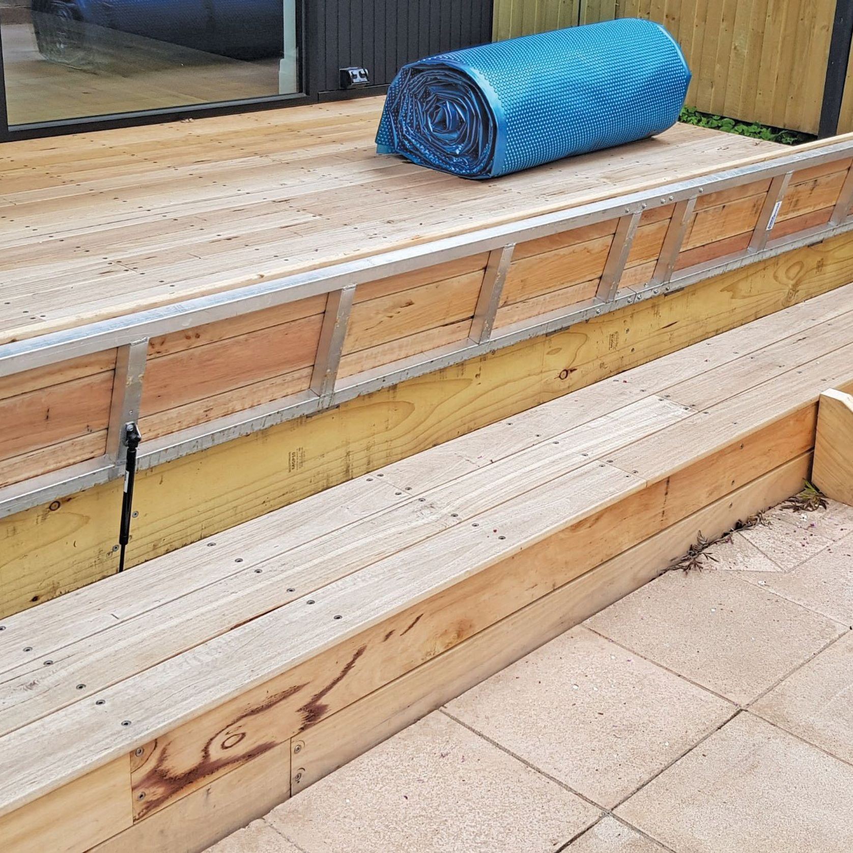 Under Deck UnderCover® Concealed Pool Cover - Manual gallery detail image