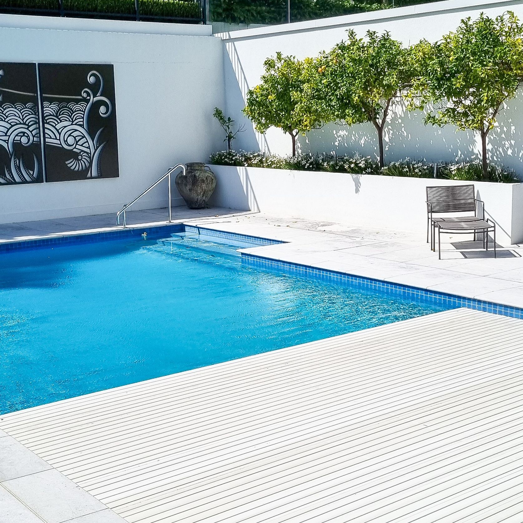 Automated Solid Slat Pool Cover gallery detail image