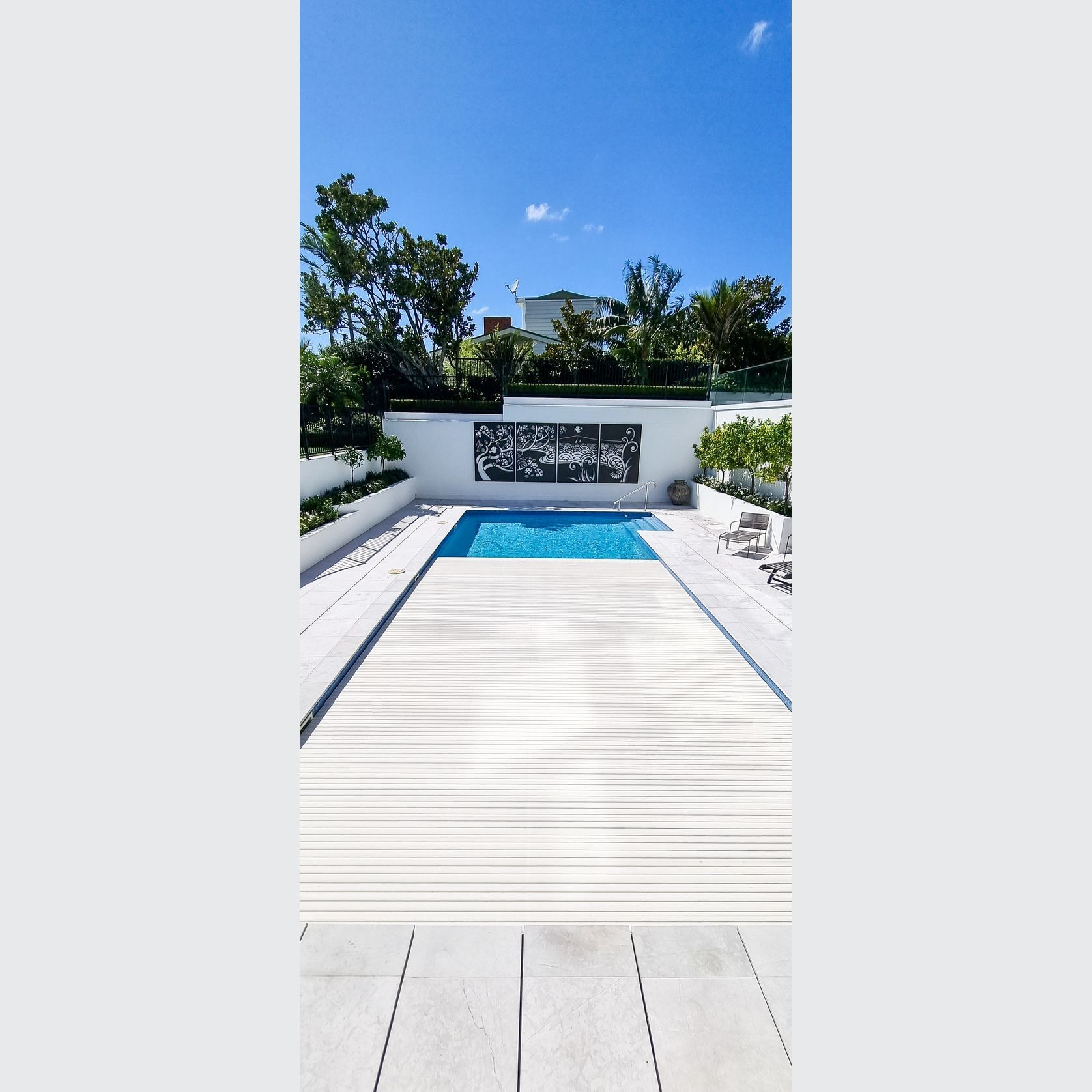 Automated Solid Slat Pool Cover gallery detail image