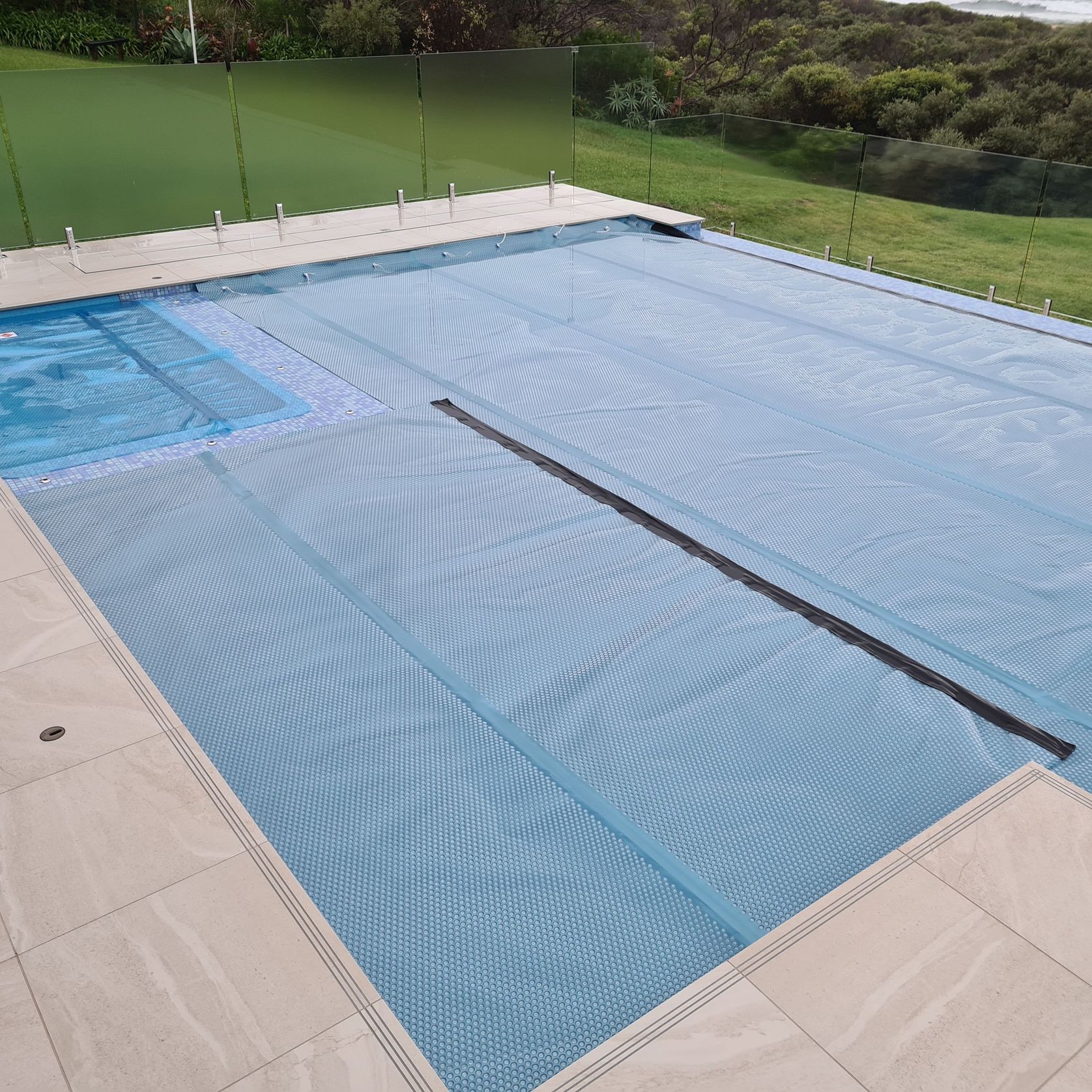 Concrete UnderCover® Concealed Pool Cover - Manual gallery detail image
