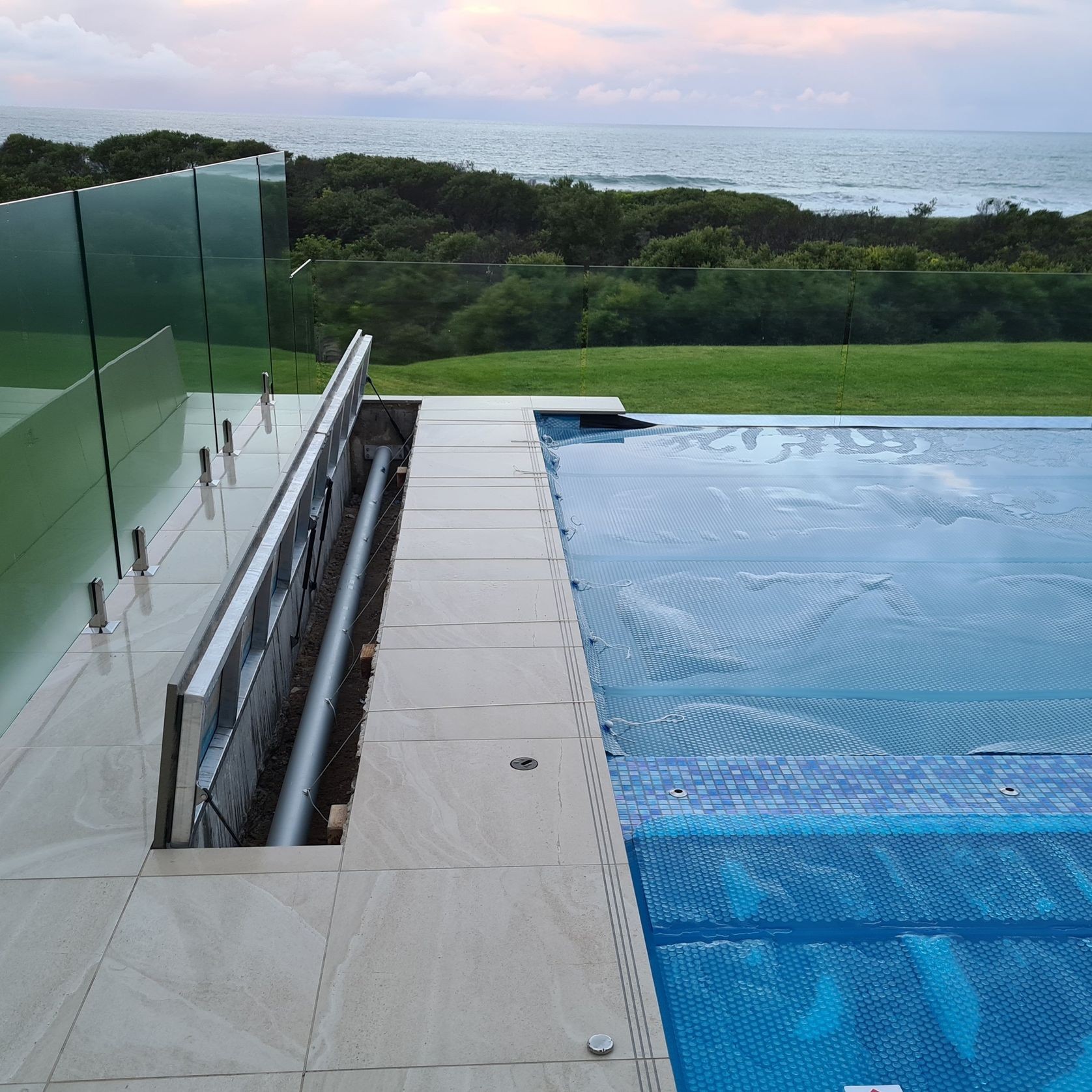 Concrete UnderCover® Concealed Pool Cover - Manual gallery detail image
