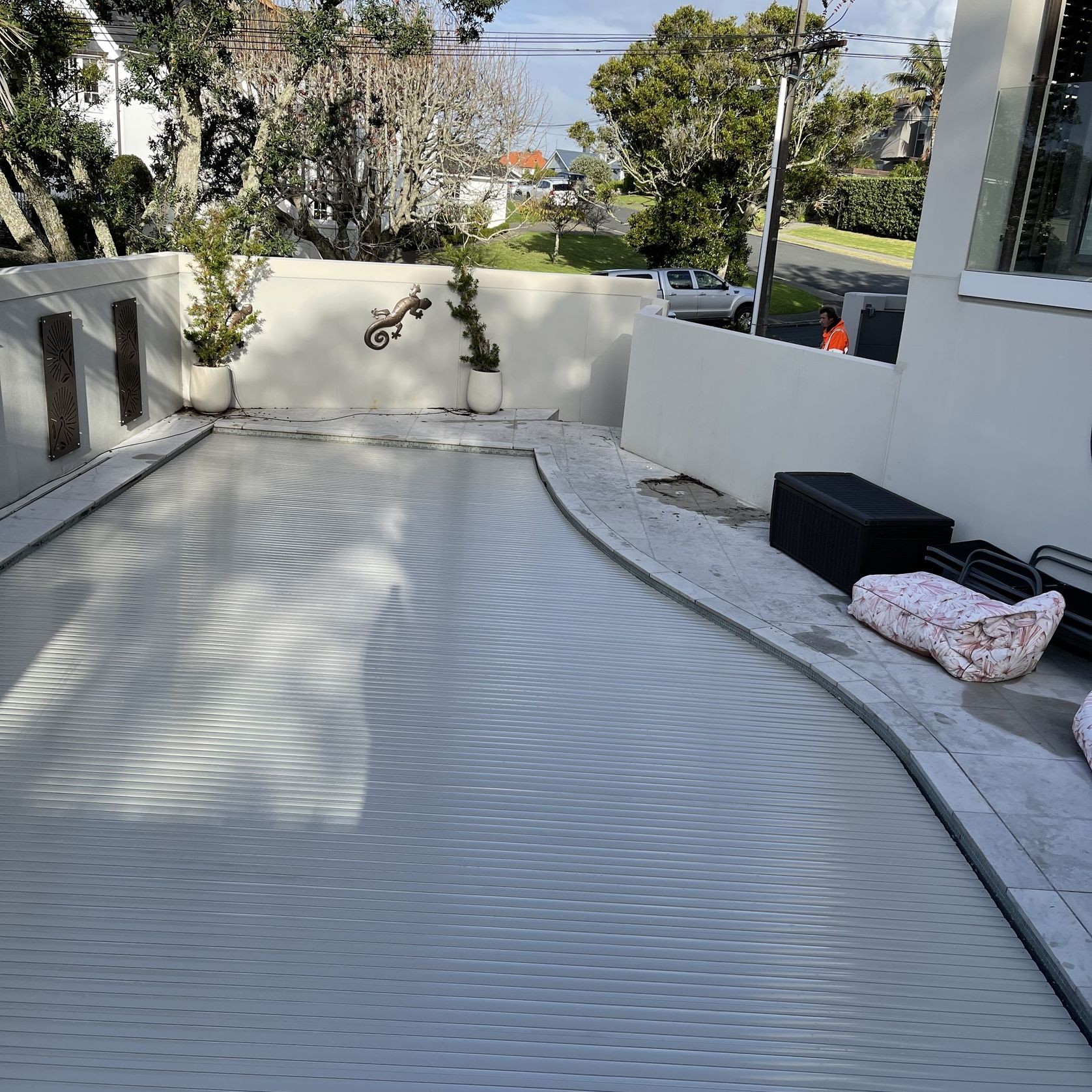 Automated Solid Slat Pool Cover gallery detail image