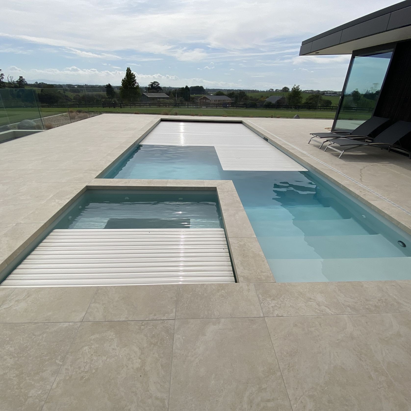 Automated Solid Slat Pool Cover gallery detail image