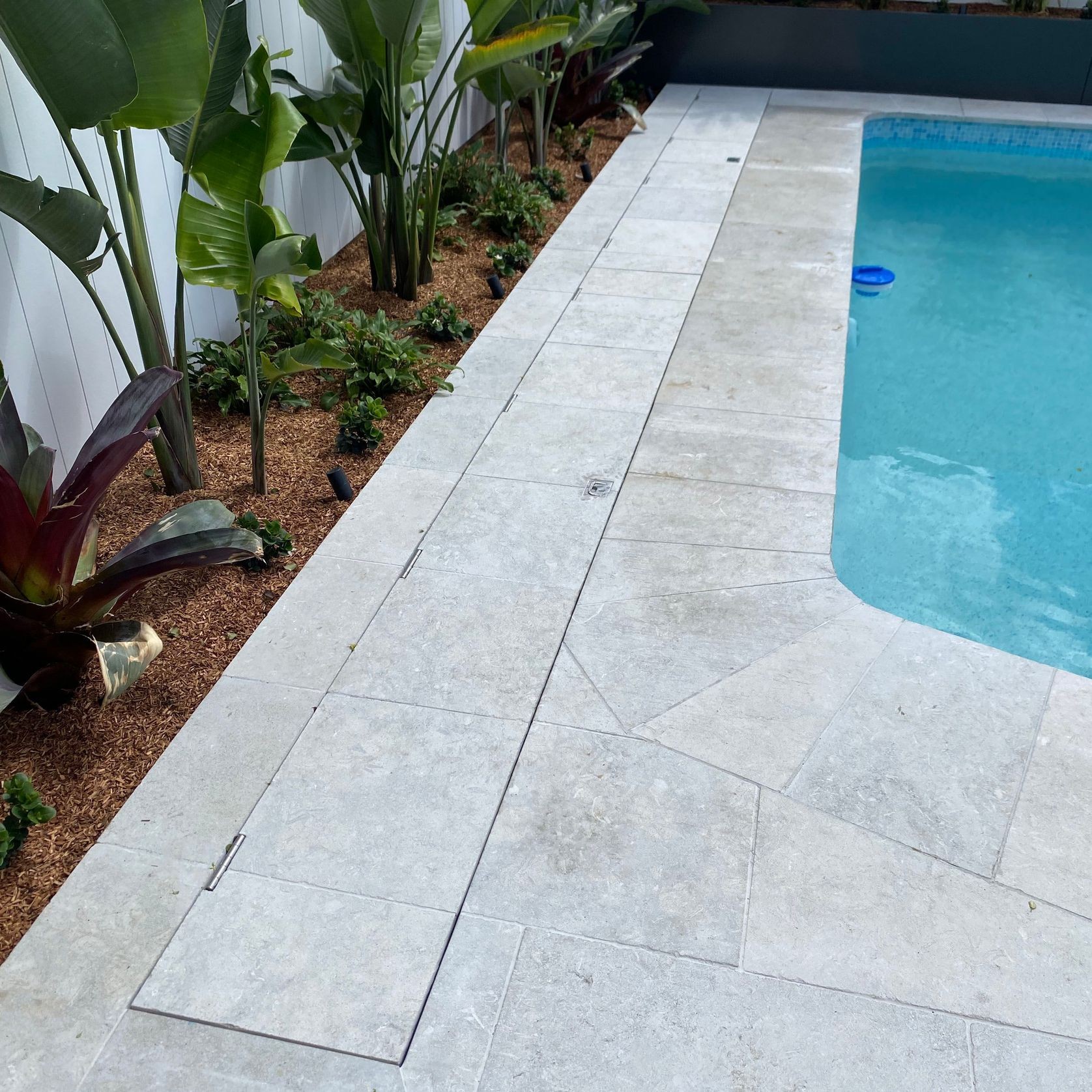 Concrete UnderCover® Concealed Pool Cover - Powered gallery detail image