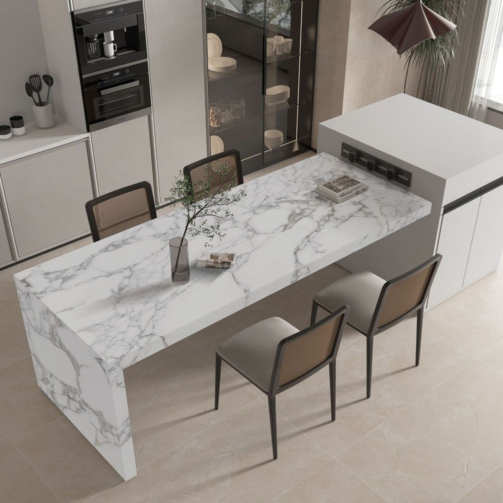 Valki White Velvet 1600x3200x20mm gallery detail image