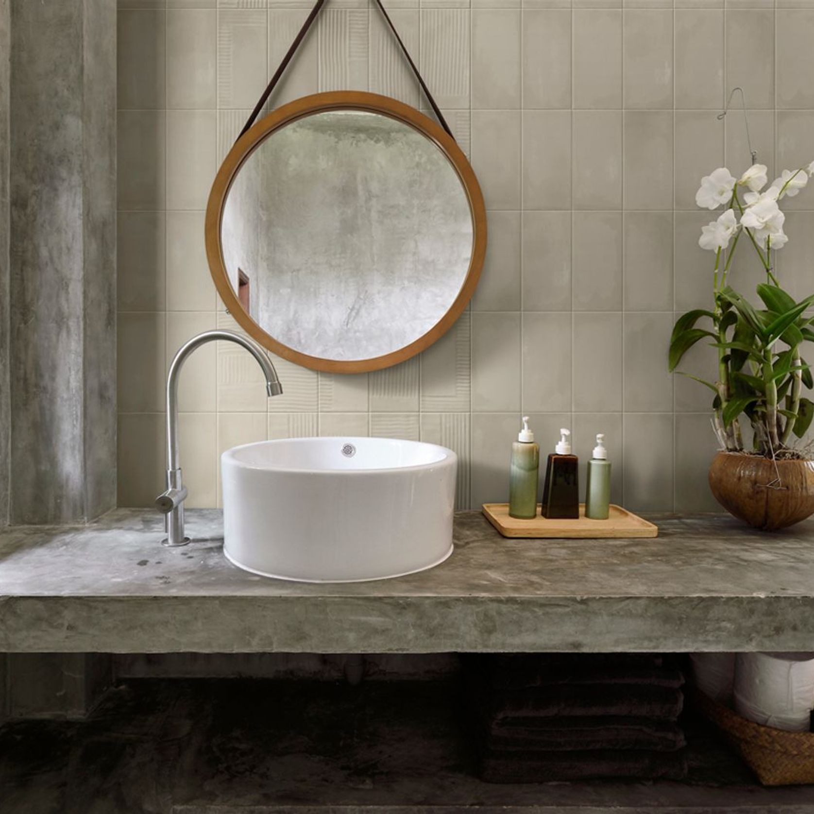 Gesso Series Brick Feature Wall Tile gallery detail image