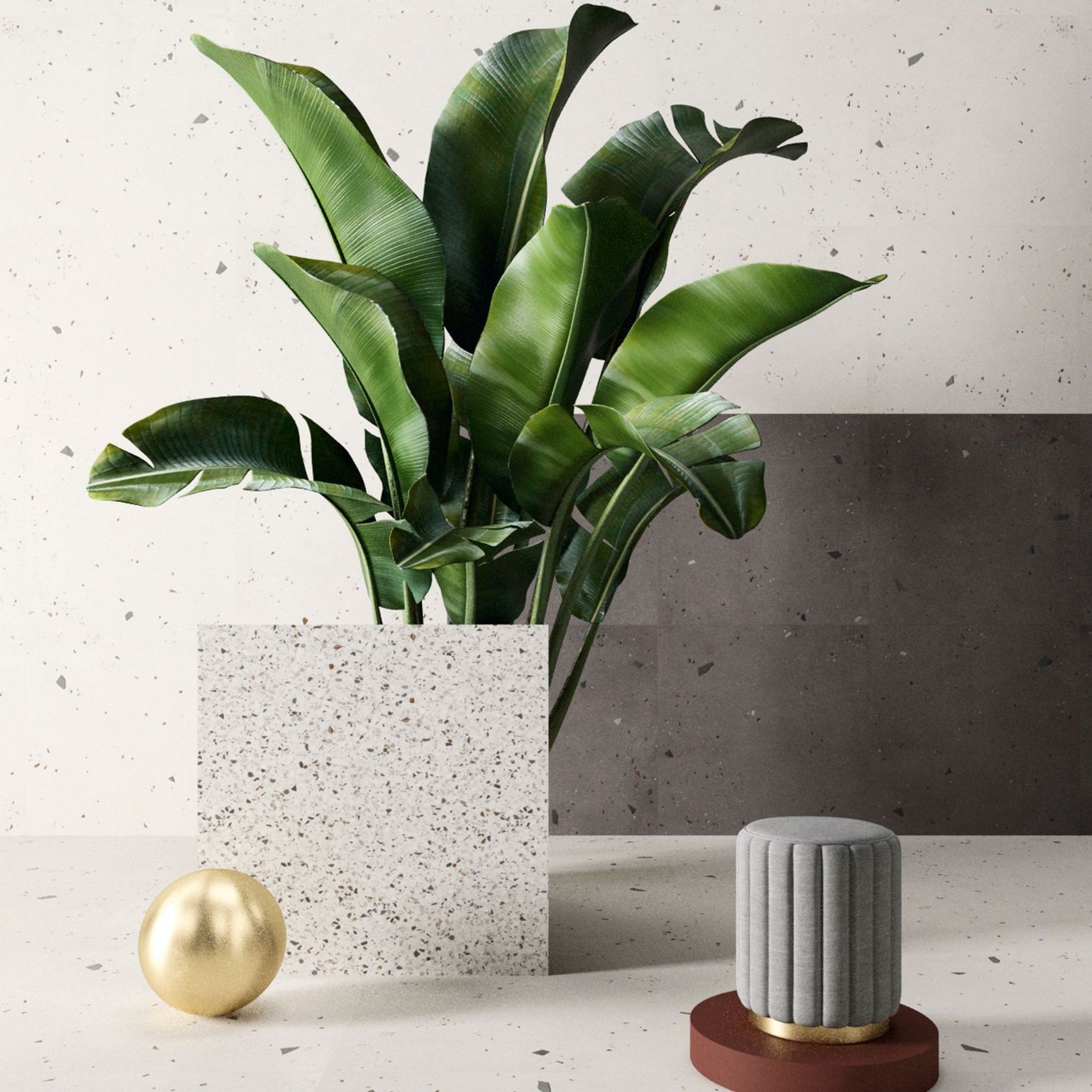 Kado Series Terrazzo Look Tiles gallery detail image