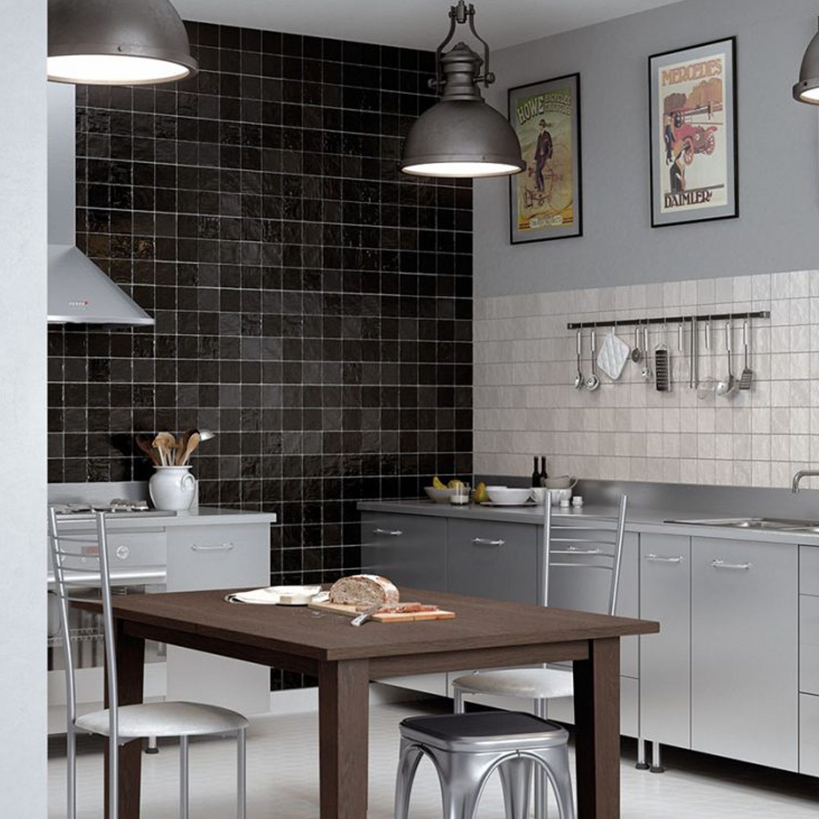 Mallorca Satin Tiles by Equipe gallery detail image